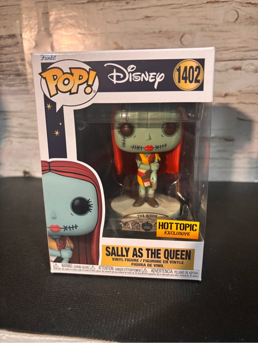 Funko POP! Disney Sally As The Queen Vinyl Figure - Green & Orange